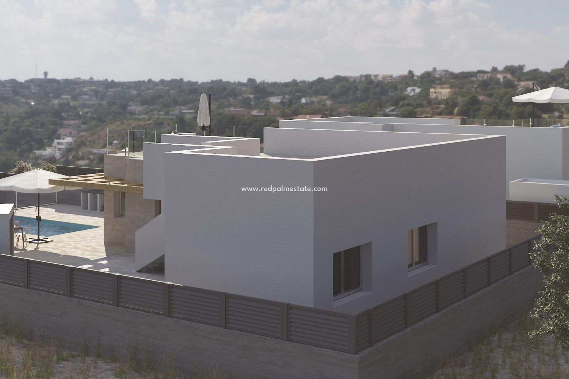 New Build - Detached Villa -
Polop - Alberca