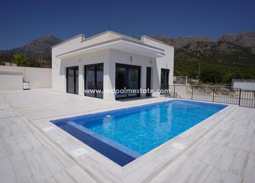 New Build - Detached Villa -
Polop - Alberca