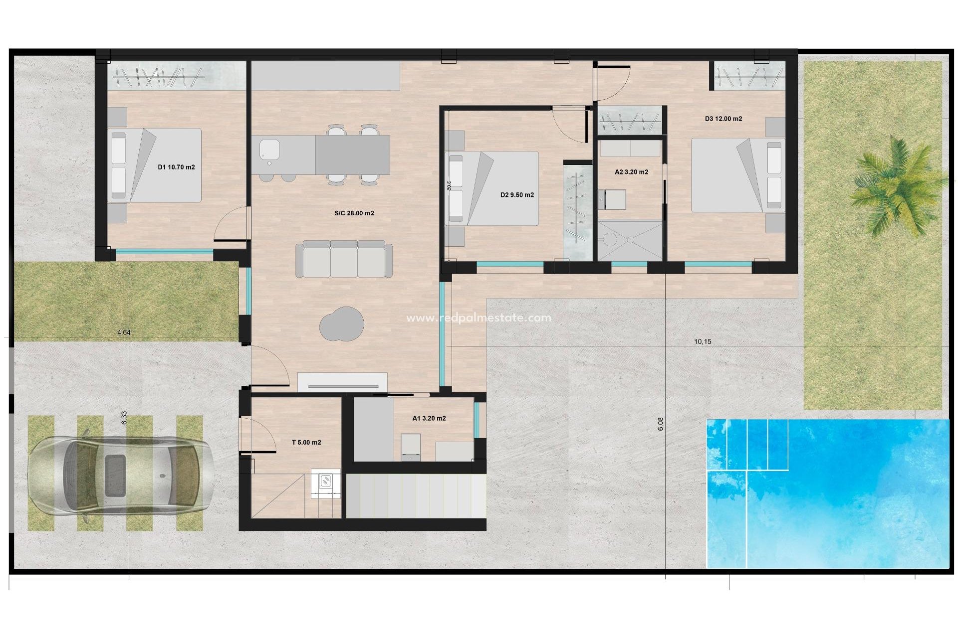 New Build - Detached Villa -
Torre Pacheco - Roldán