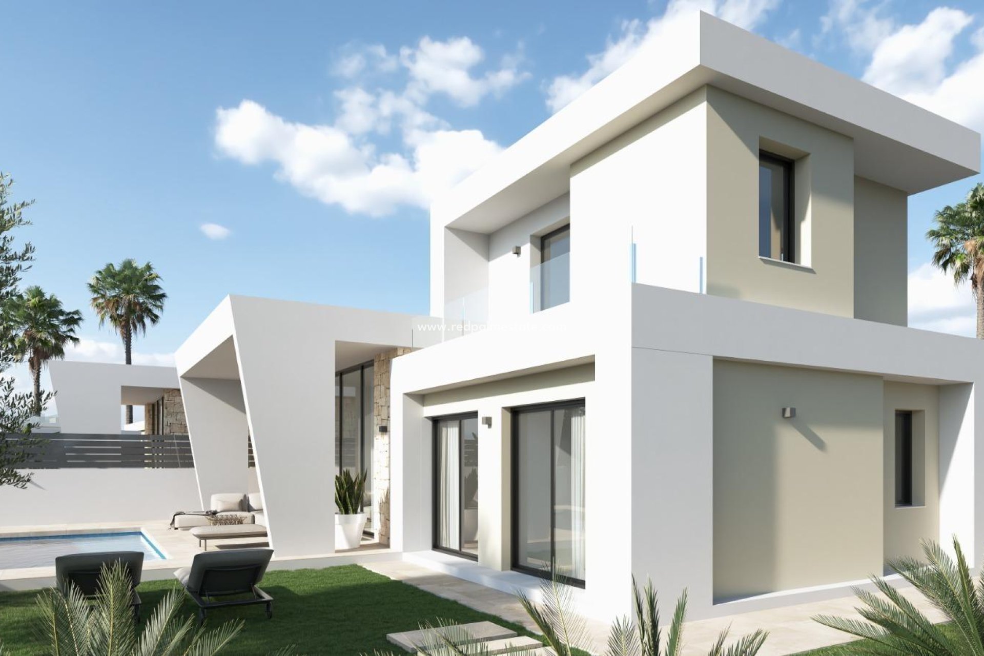 New Build - Detached Villa -
Torrevieja - La Siesta - El Salado -  Torreta