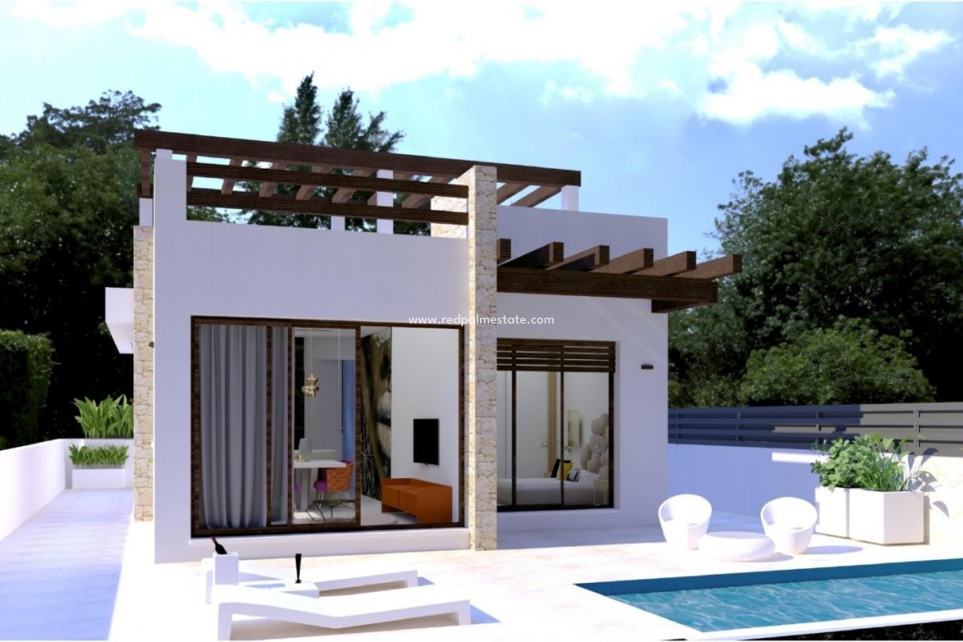 New Build - Detached Villa -
Vera - Vera Playa