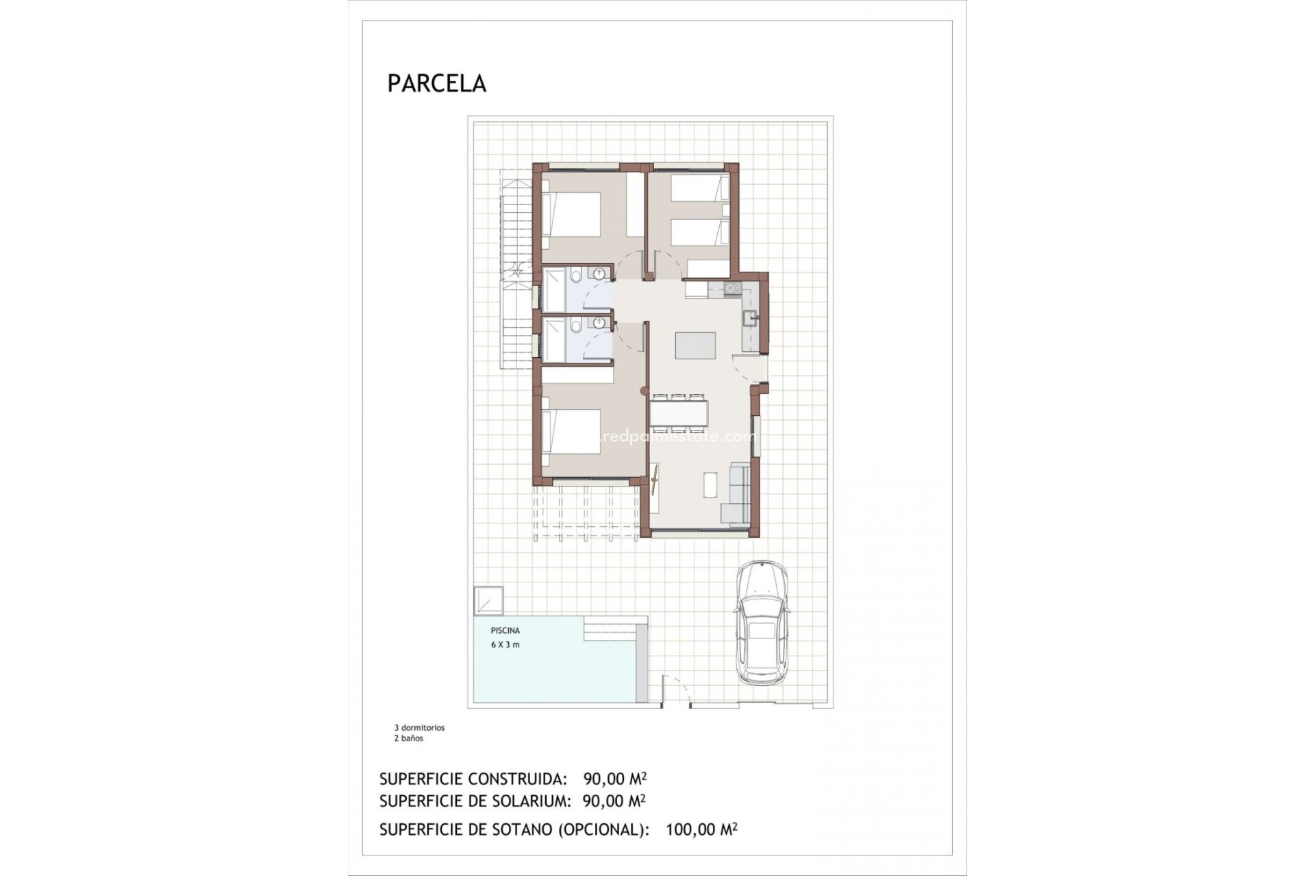 New Build - Detached Villa -
Vera - Vera Playa