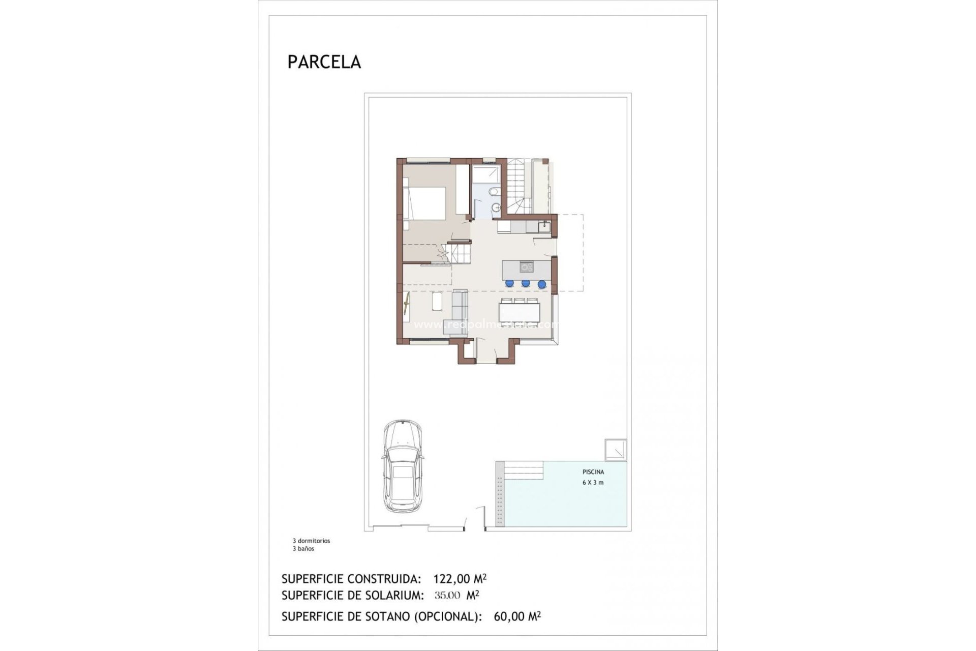 New Build - Detached Villa -
Vera - Vera Playa