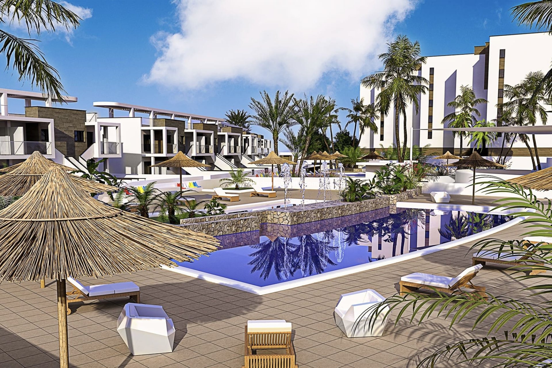 New Build - high-bungalow -
Orihuela Costa - Mil Palmeras