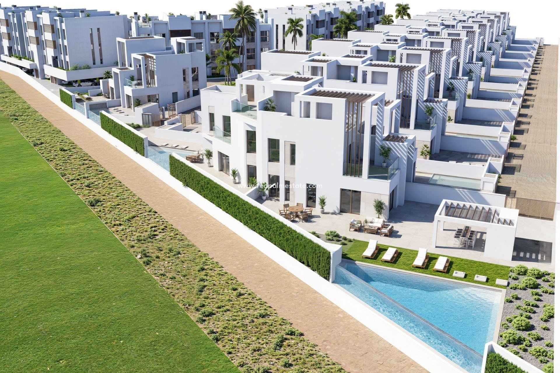 New Build - Quad House -
Los Alczares - Serena Golf