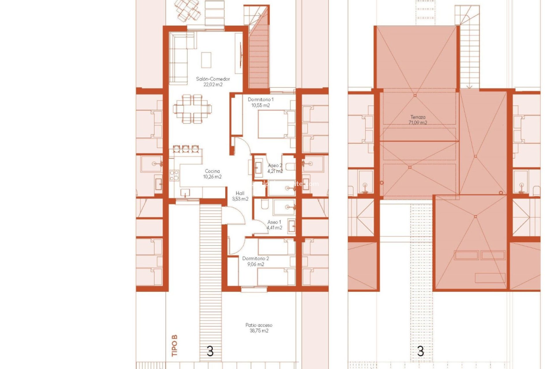 New Build - Town House -
Banos y Mendigo - Altaona Golf And Country Village