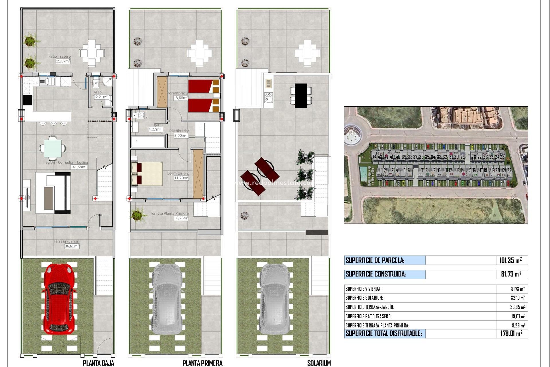 New Build - Town House -
Cox - Sin Zona