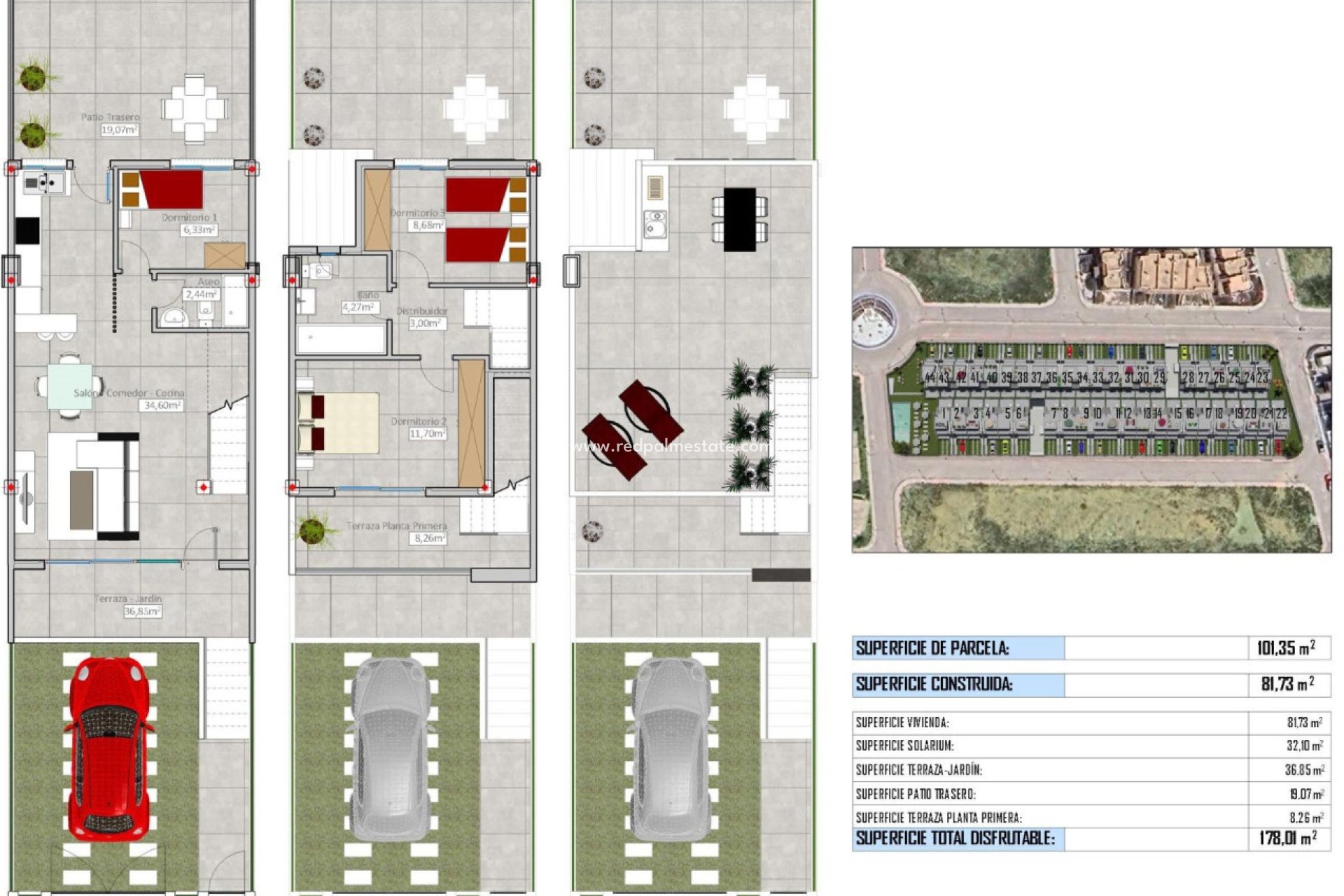 New Build - Town House -
Cox - Sin Zona