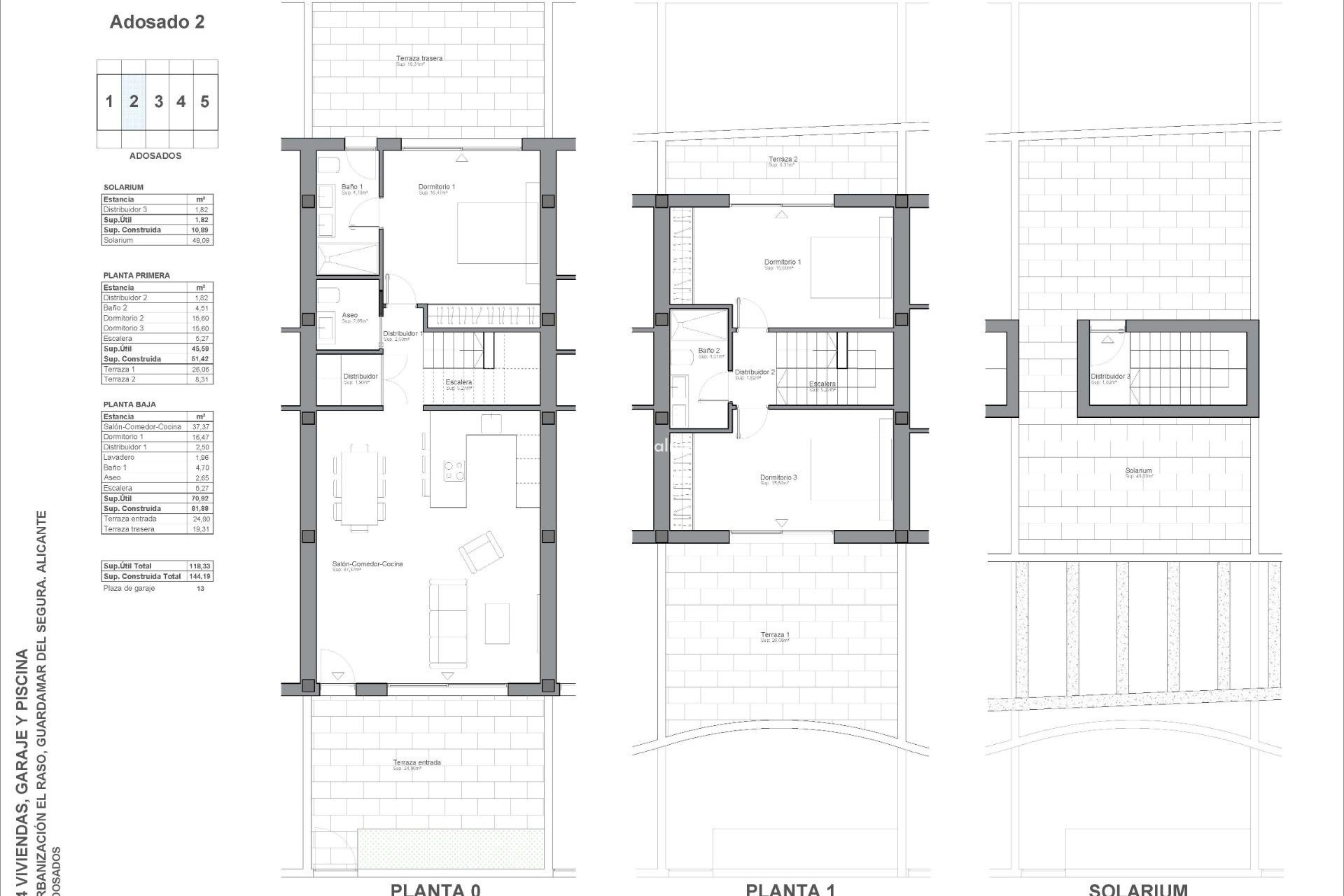 New Build - Town House -
Guardamar del Segura - El Raso