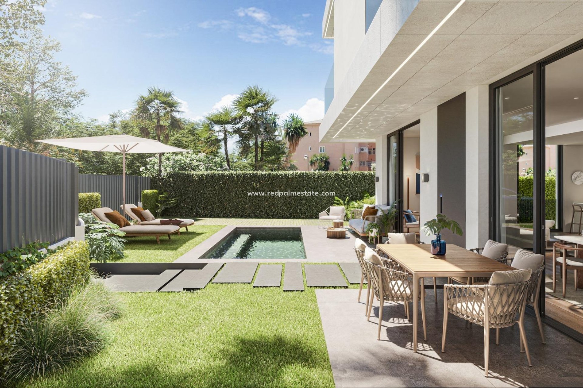 New Build - Town House -
Málaga - El Limonar