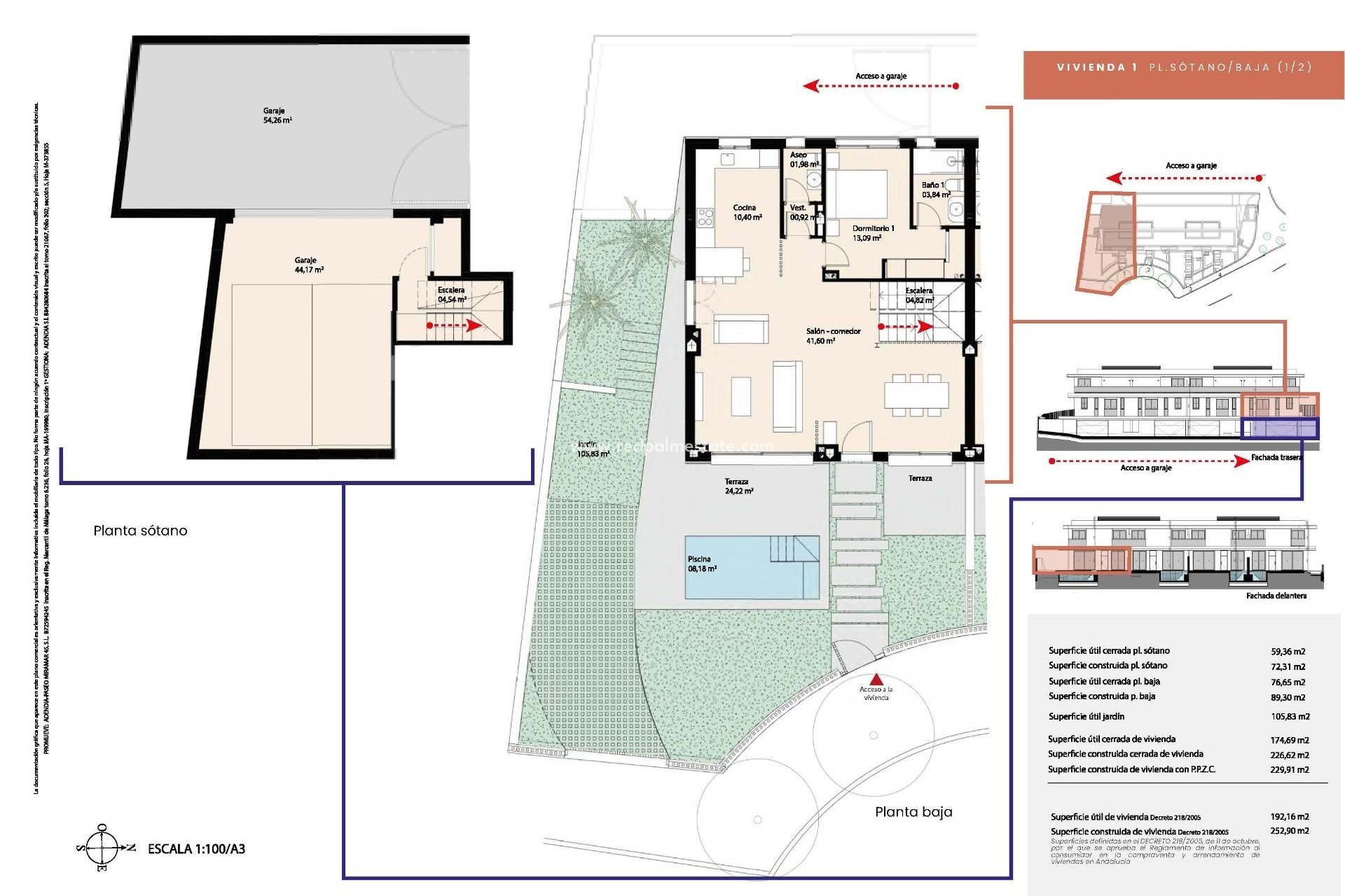 New Build - Town House -
Málaga - El Limonar
