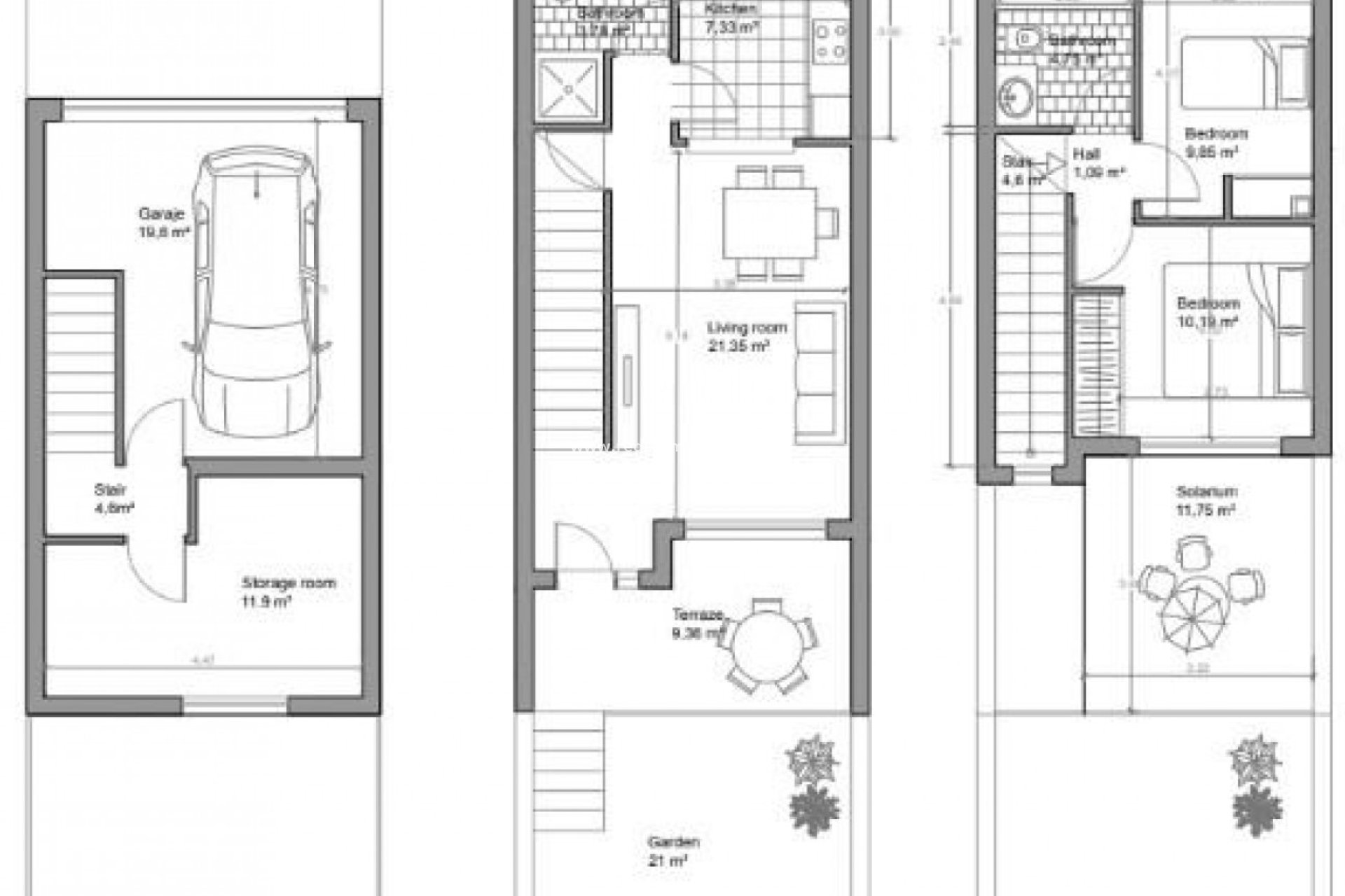 New Build - Town House -
Mutxamel - VALLE DEL SOL