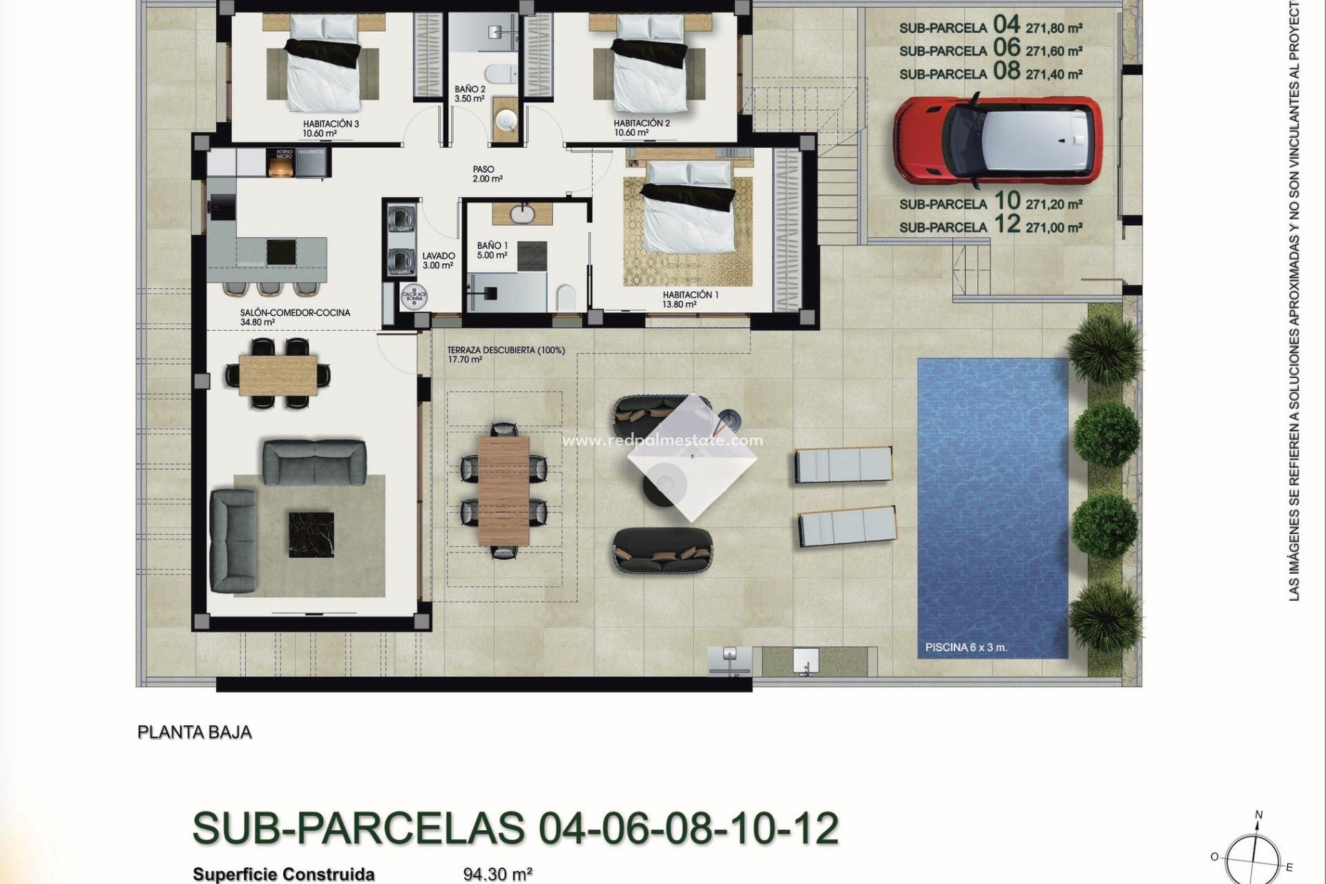 New Build - Villa -
Ciudad quesada - Pueblo Lucero