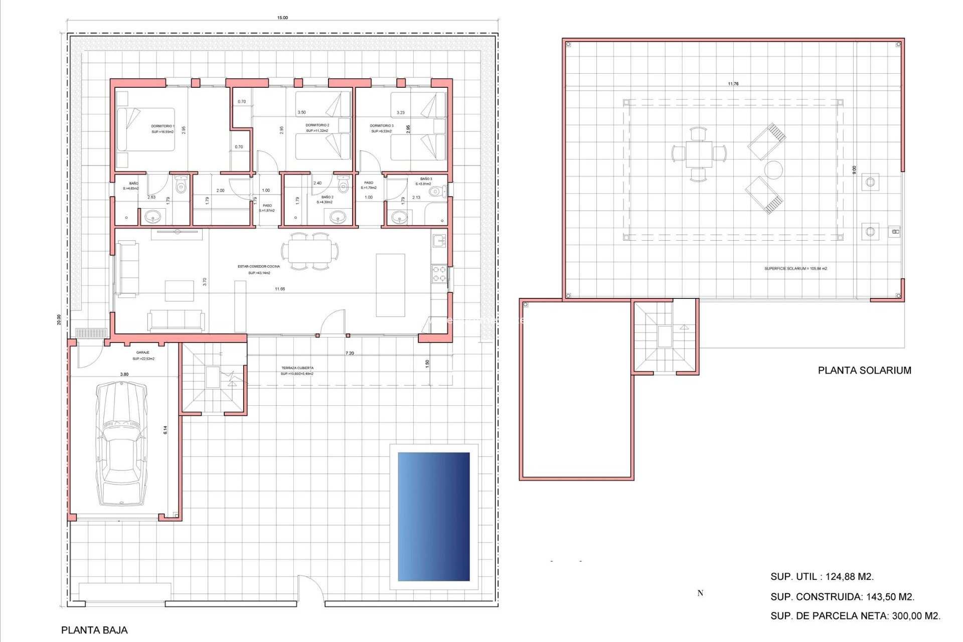New Build - Villa -
Fuente Álamo - La Pinilla
