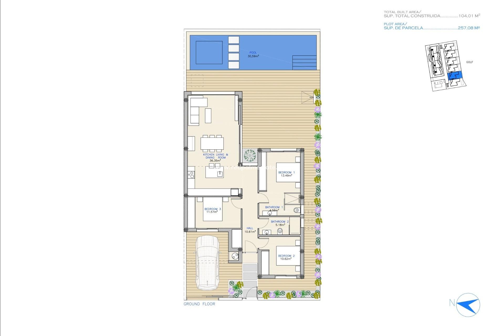 New Build - Villa -
Los Alczares - Serena Golf