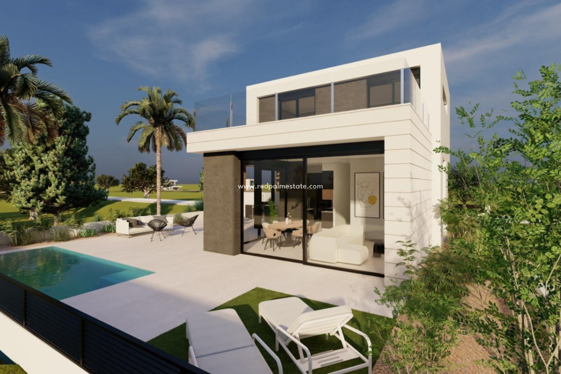 New Build - Villa -
Pilar de la Horadada - Lo romero golf