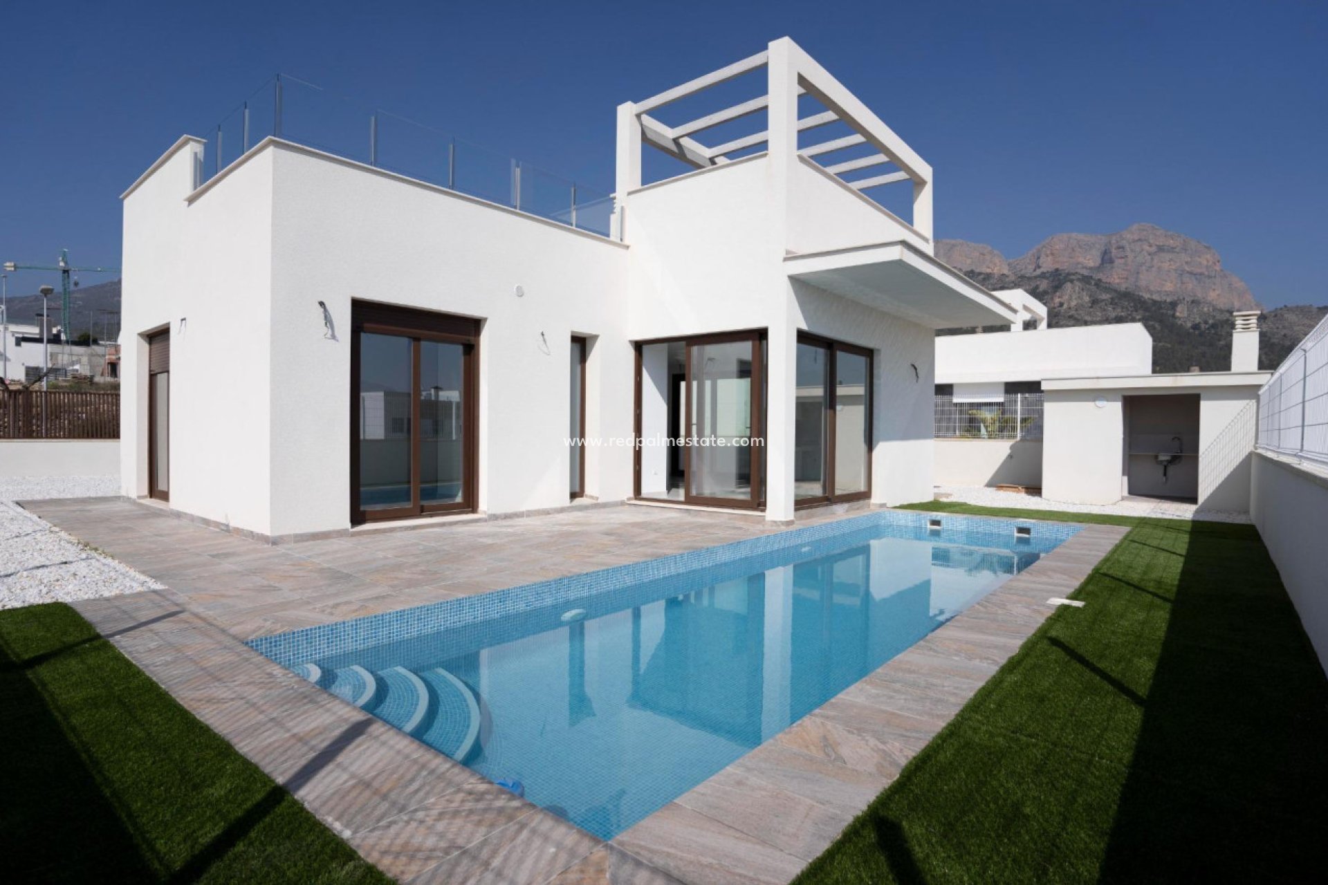 New Build - Villa -
Polop - Alberca