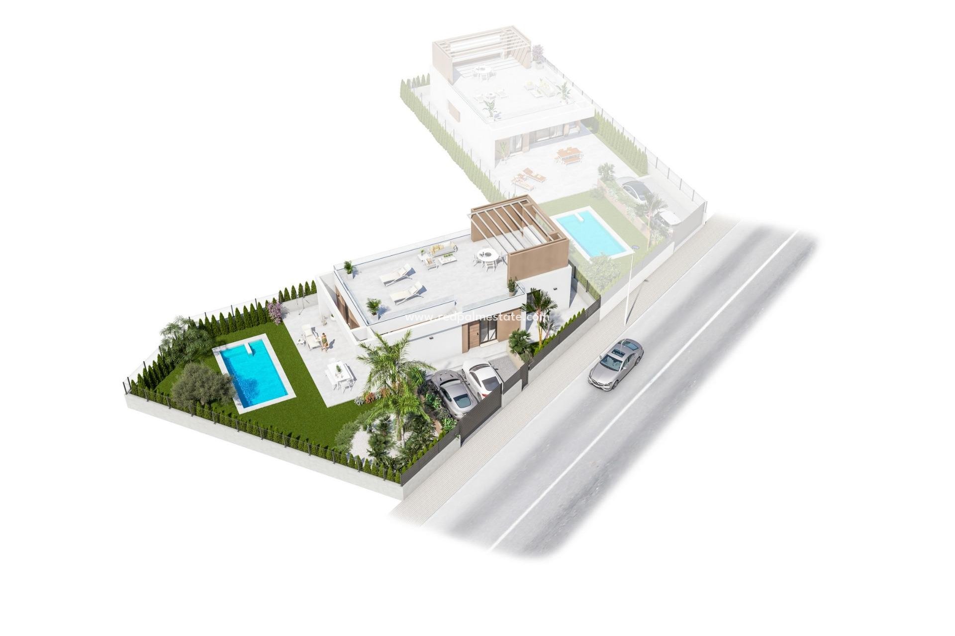 New Build - Villa -
Vera Playa - Pueblo Salinas