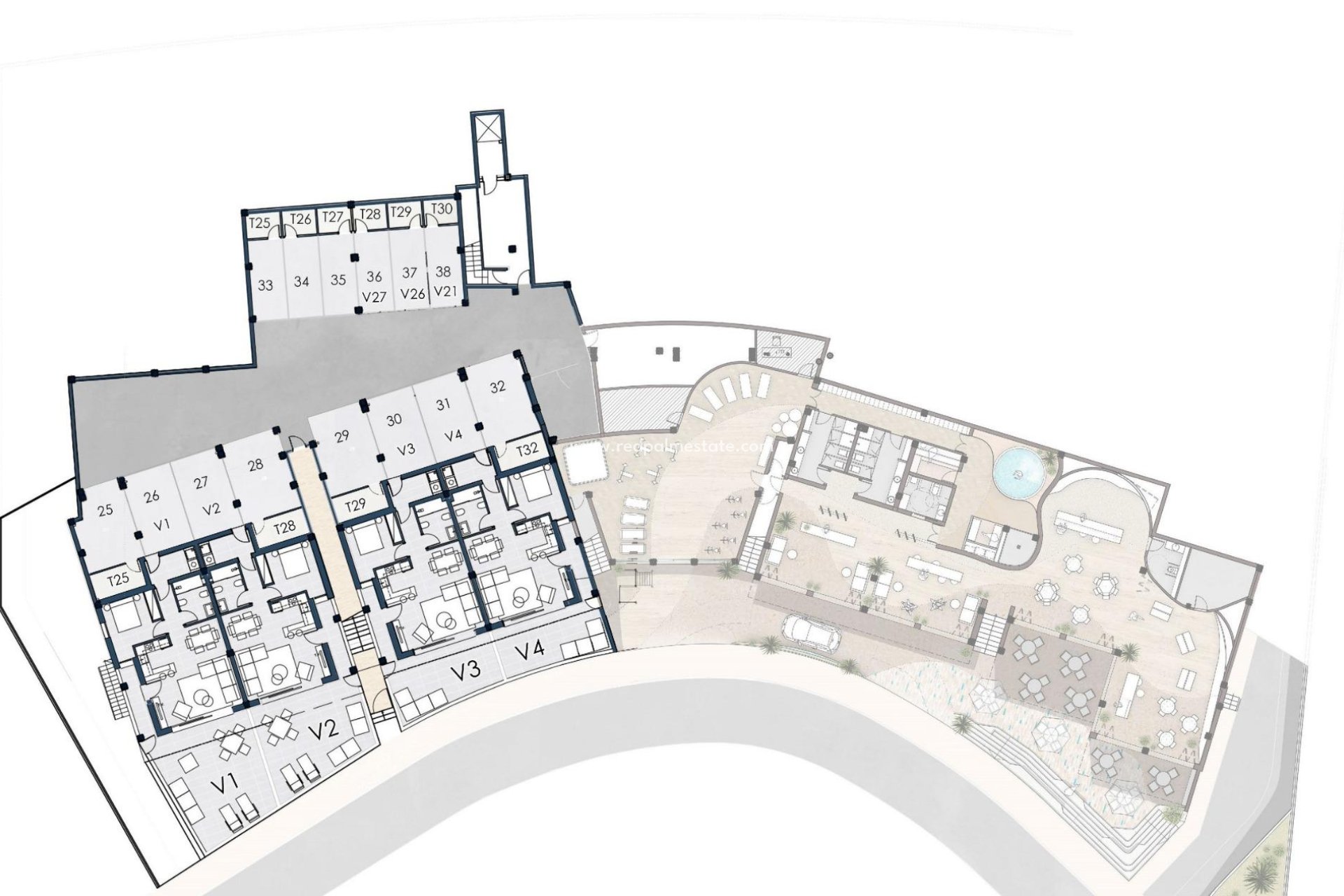 Nieuwbouw Woningen - Appartement -
3409 - pueblo