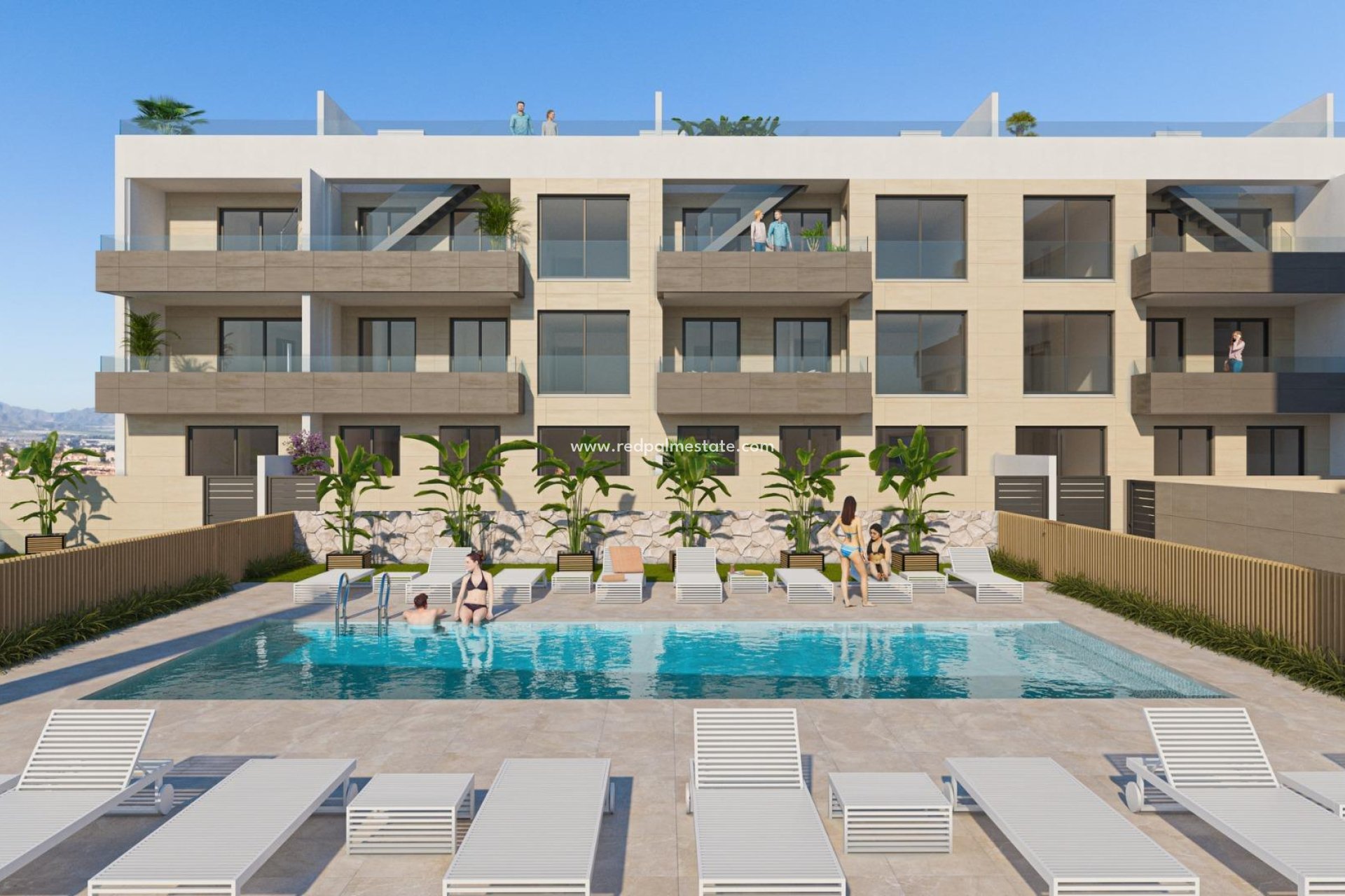 Nieuwbouw Woningen - Appartement -
Aguilas - Playa del Hornillo