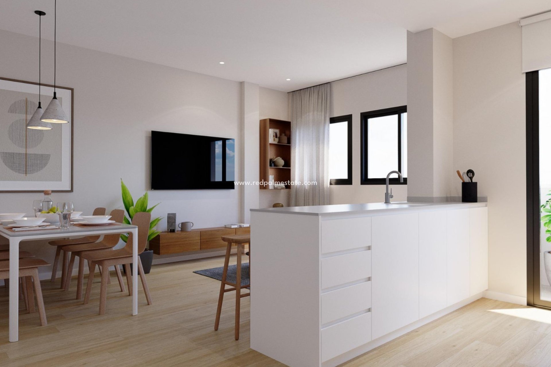 Nieuwbouw Woningen - Appartement -
Algorfa - Pueblo