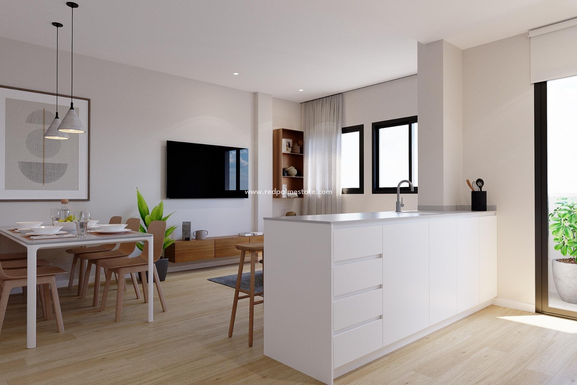 Nieuwbouw Woningen - Appartement -
Algorfa - Pueblo