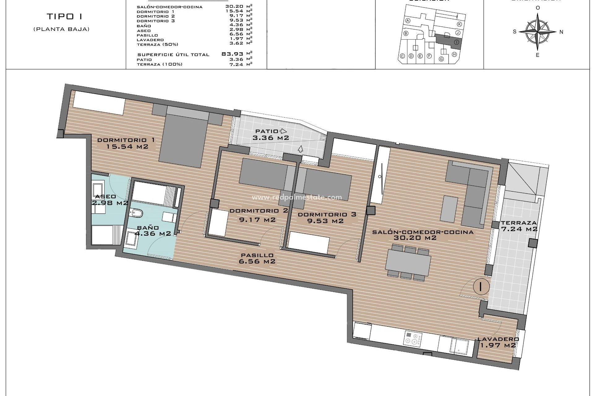 Nieuwbouw Woningen - Appartement -
Algorfa - Pueblo