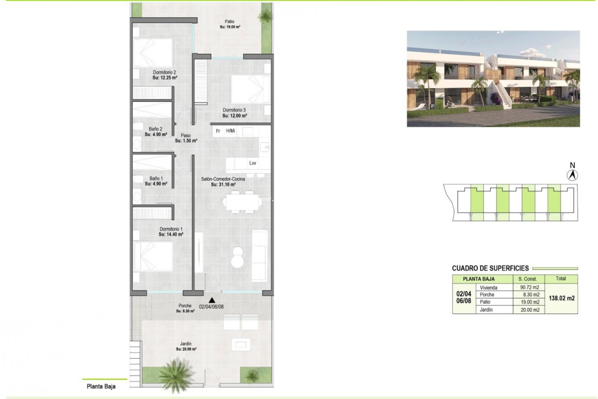 Nieuwbouw Woningen - Appartement -
Alhama De Murcia - Condado De Alhama