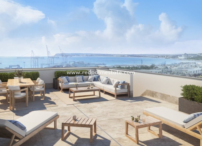 Nieuwbouw Woningen - Appartement -
Alicante - Benalua