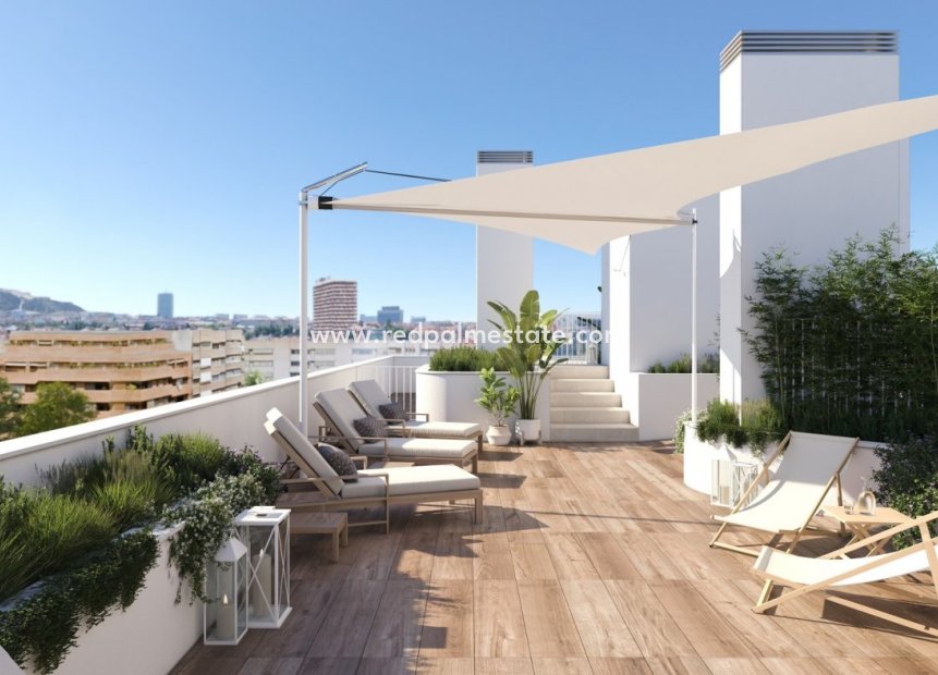 Nieuwbouw Woningen - Appartement -
Alicante - Center