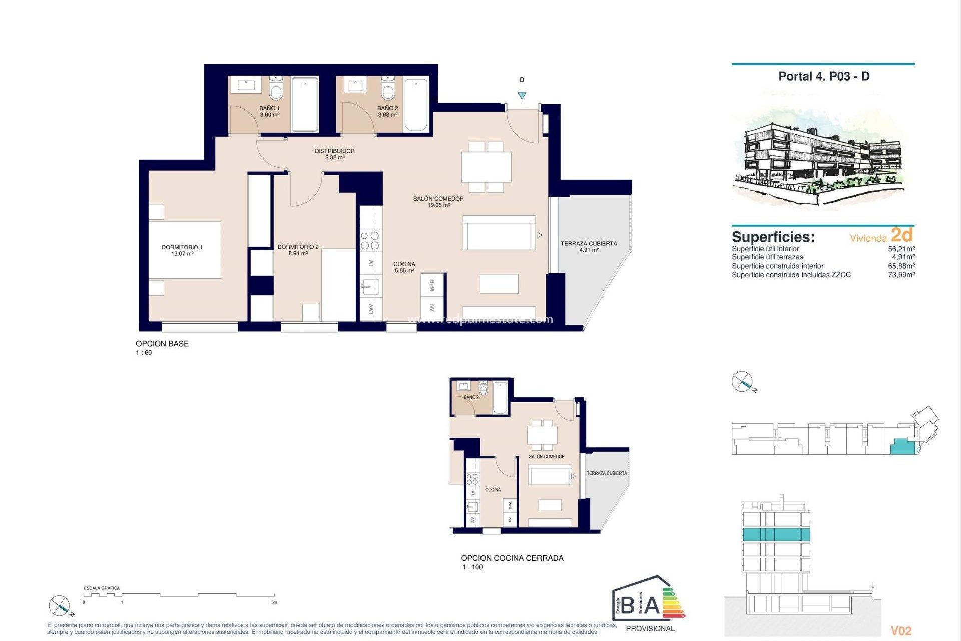 Nieuwbouw Woningen - Appartement -
Alicante - Pau Ii