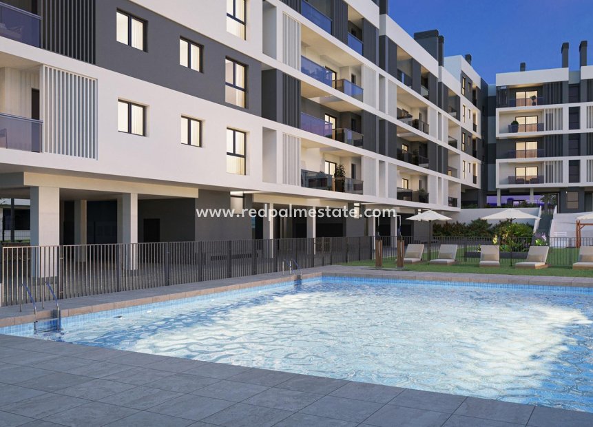 Nieuwbouw Woningen - Appartement -
Alicante - Pau Ii