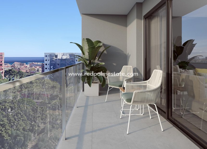 Nieuwbouw Woningen - Appartement -
Alicante - Pau Ii