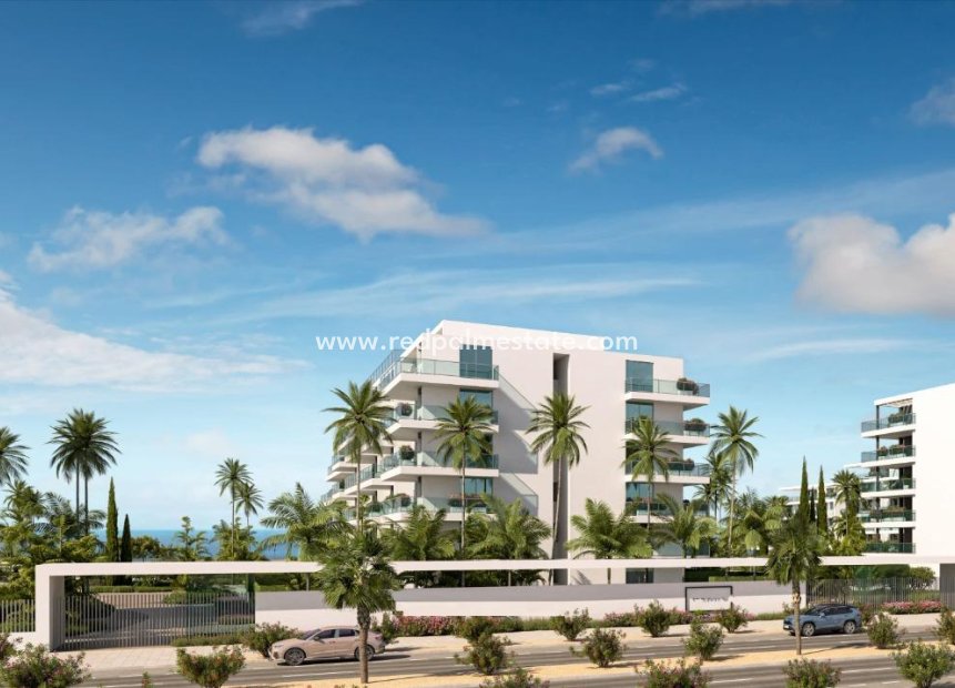 Nieuwbouw Woningen - Appartement -
Almerimar - 1ª Linea De Playa