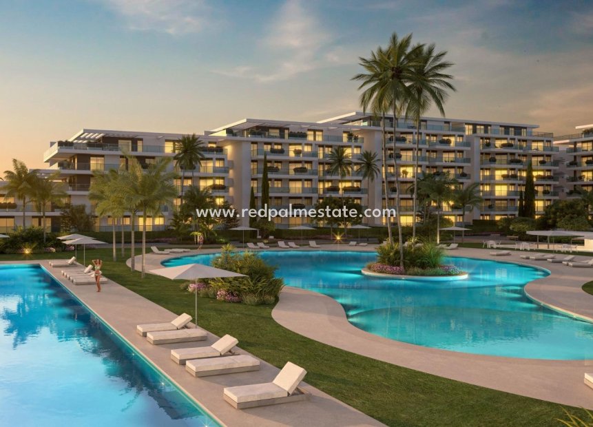 Nieuwbouw Woningen - Appartement -
Almerimar - 1ª Linea De Playa