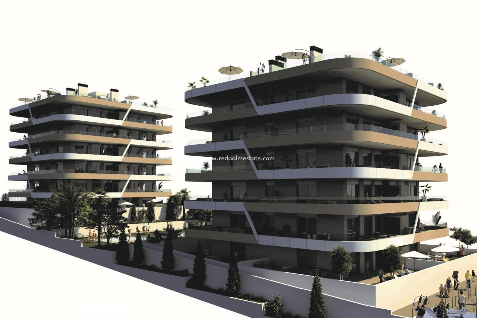 Nieuwbouw Woningen - Appartement -
Arenales del Sol