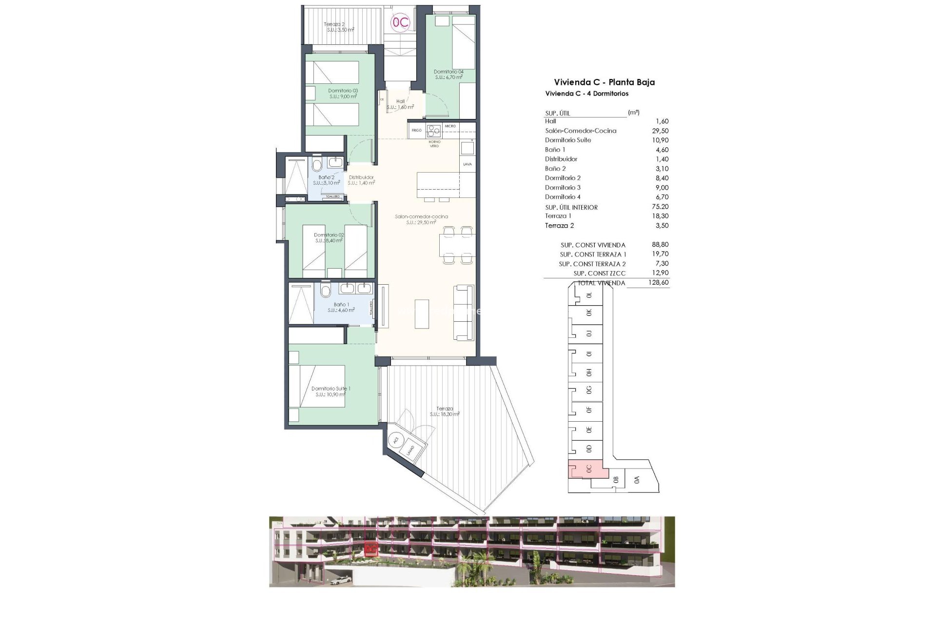 Nieuwbouw Woningen - Appartement -
Benijofar - Pueblo