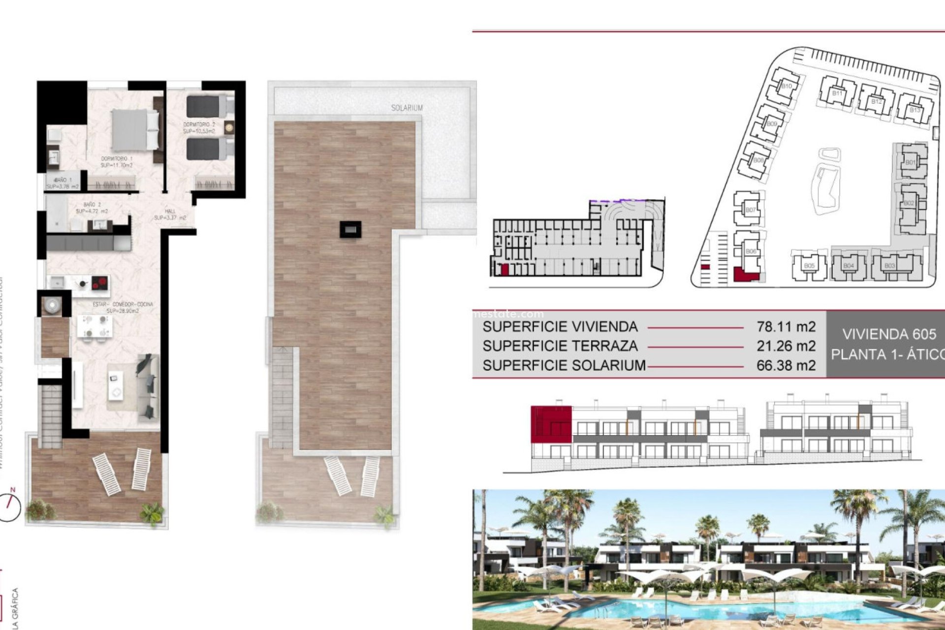 Nieuwbouw Woningen - Appartement -
Ciudad Quesada - Lo Marabu