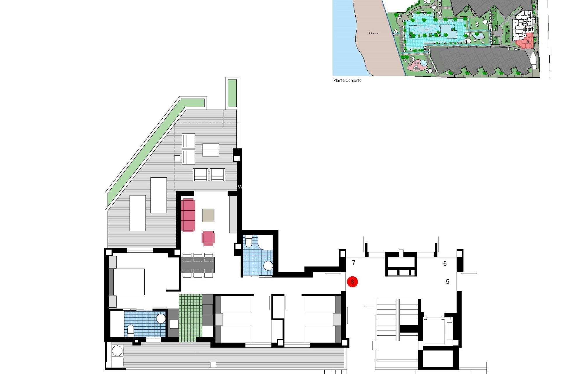 Nieuwbouw Woningen - Appartement -
Denia - L´Estanyó (Marinas)