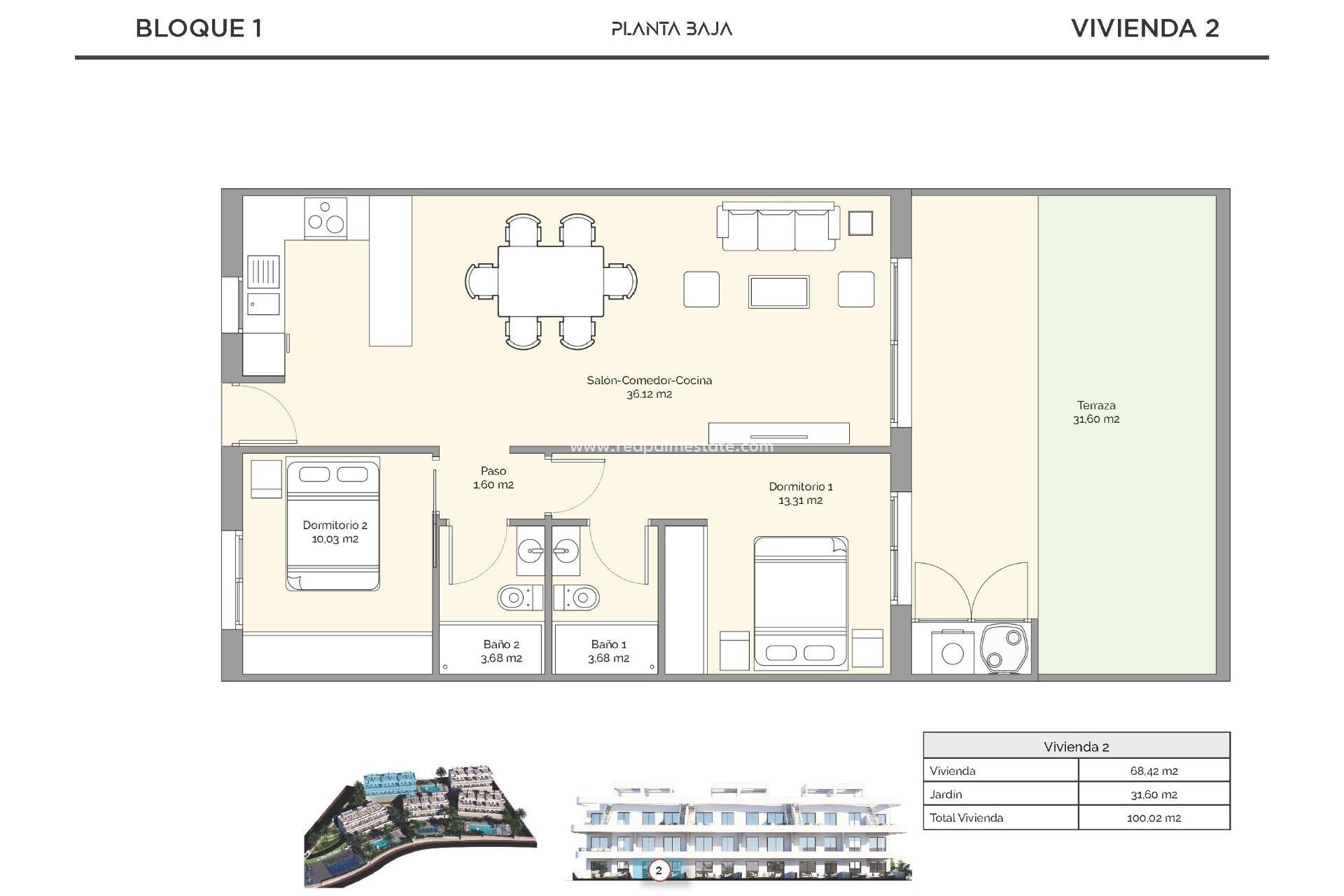 Nieuwbouw Woningen - Appartement -
Finestrat - Puig Campana Golf