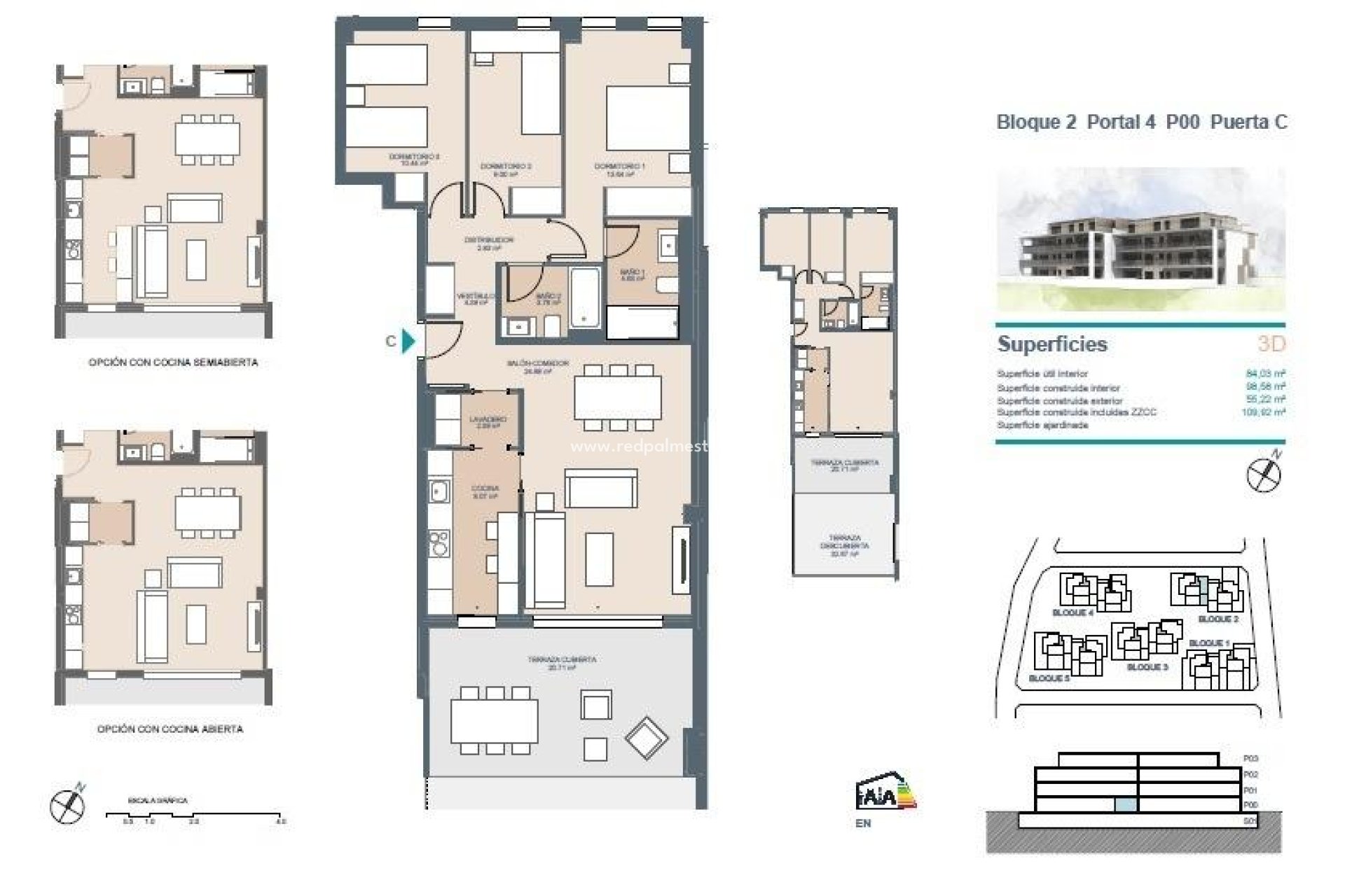 Nieuwbouw Woningen - Appartement -
Godella - Urb. Campolivar