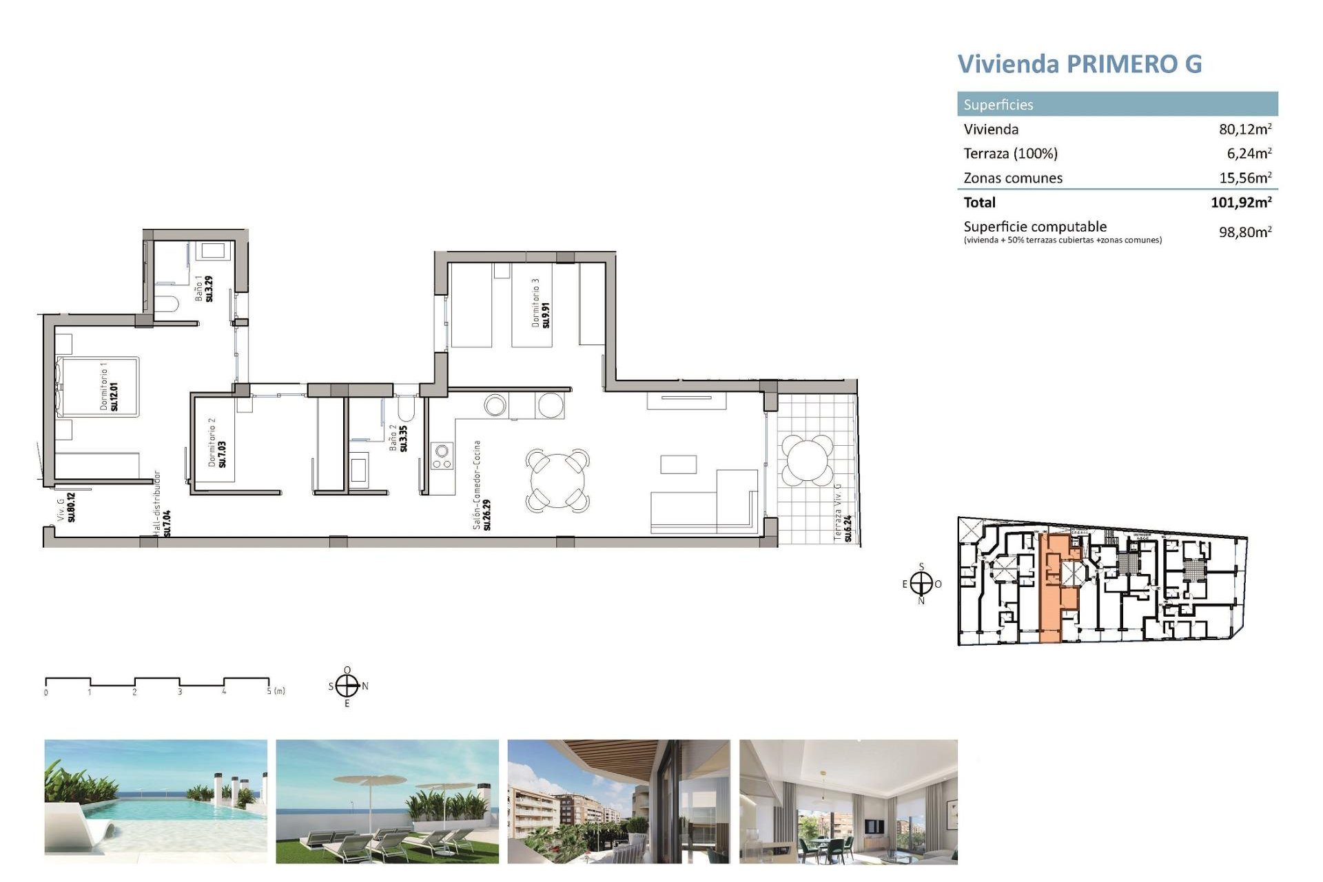 Nieuwbouw Woningen - Appartement -
Guardamar del Segura - Pueblo