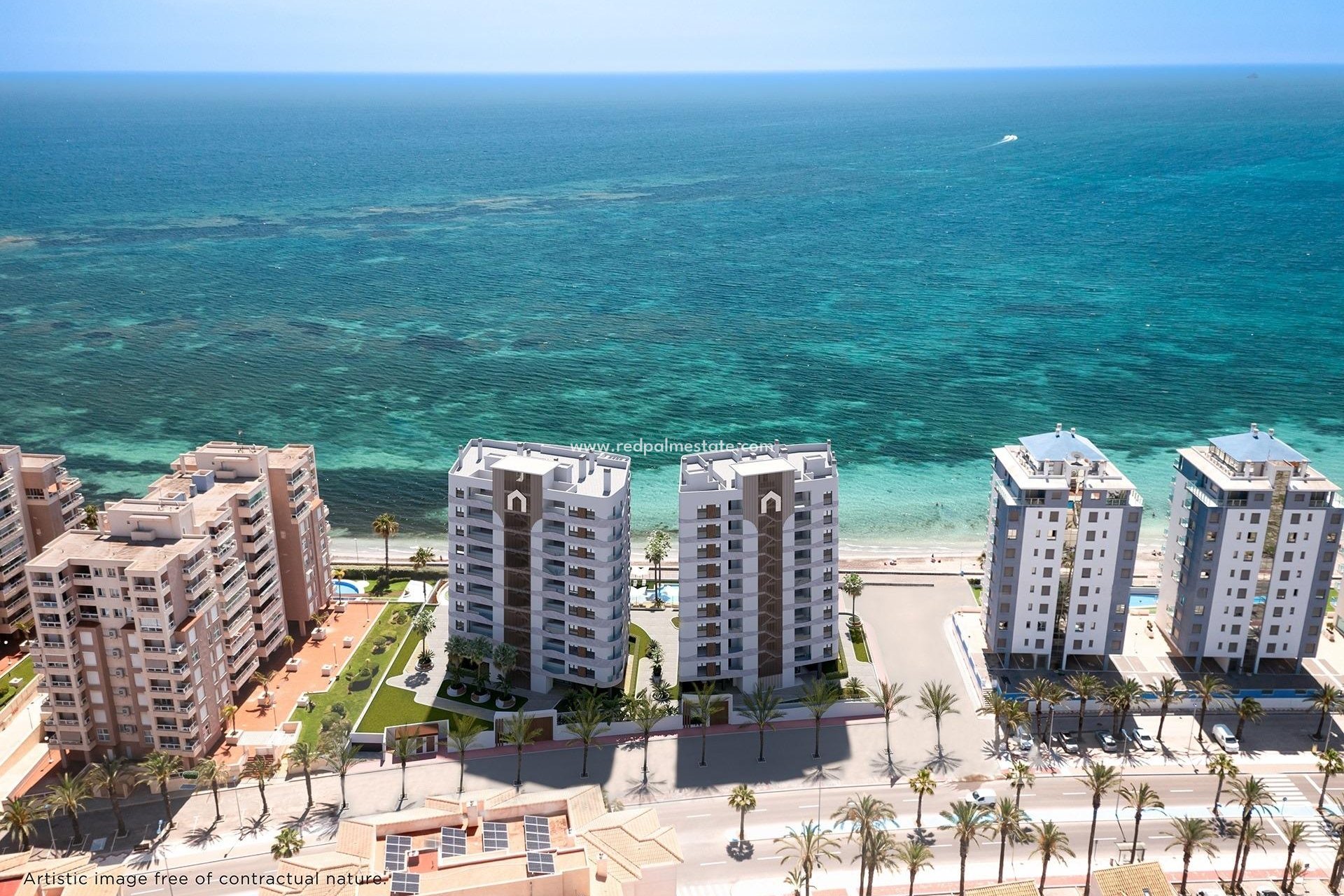 Nieuwbouw Woningen - Appartement -
La Manga - 1ª Linea Del Mar Mediterraneo