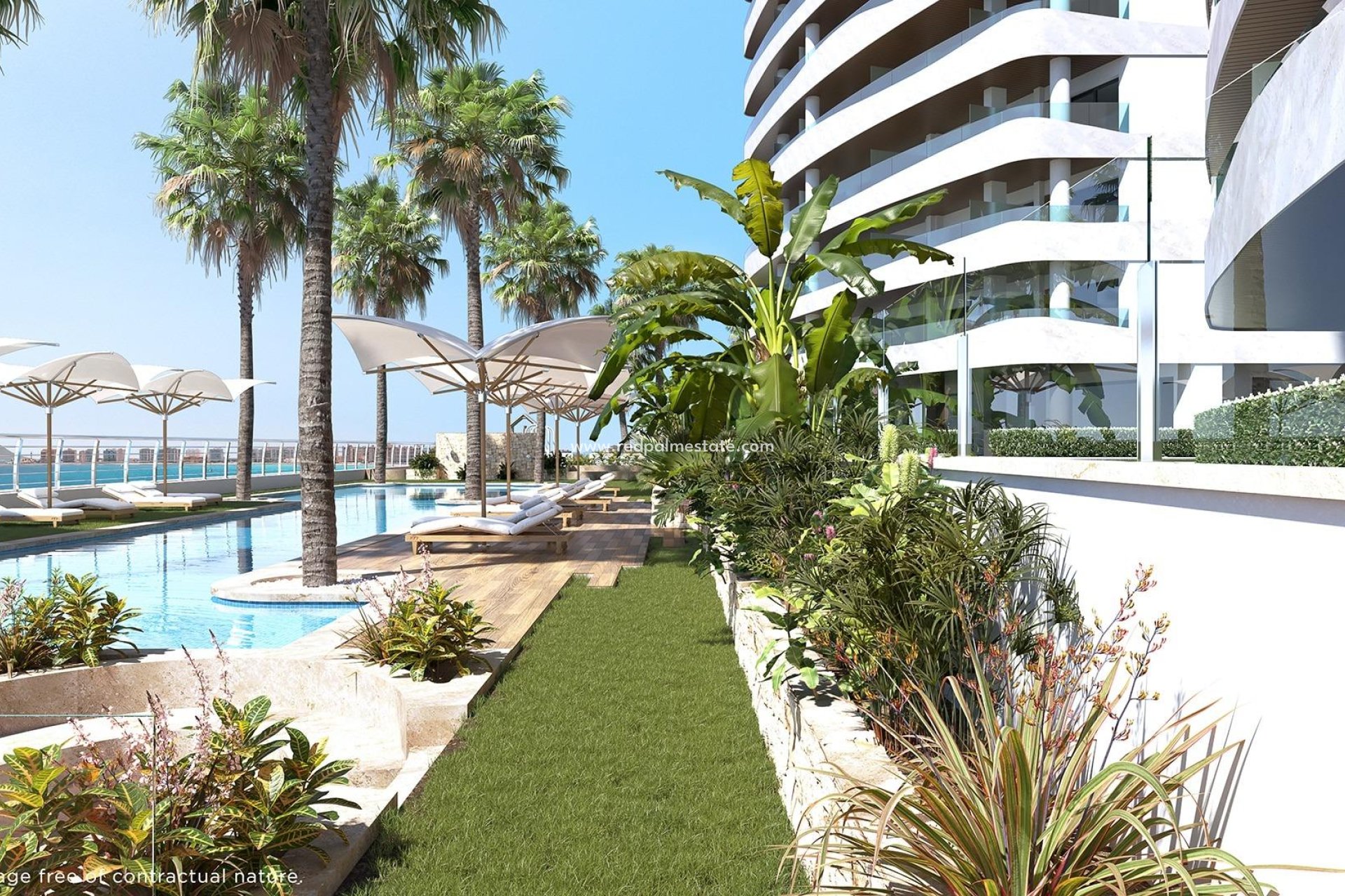 Nieuwbouw Woningen - Appartement -
La Manga - 1ª Linea Del Mar Mediterraneo