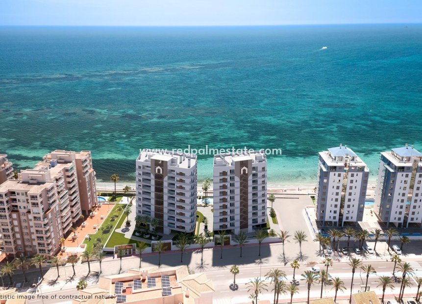 Nieuwbouw Woningen - Appartement -
La Manga - 1ª Linea Del Mar Mediterraneo