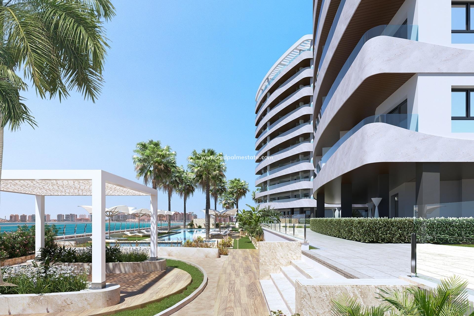 Nieuwbouw Woningen - Appartement -
La Manga - 1ª Linea Del Mar Mediterraneo