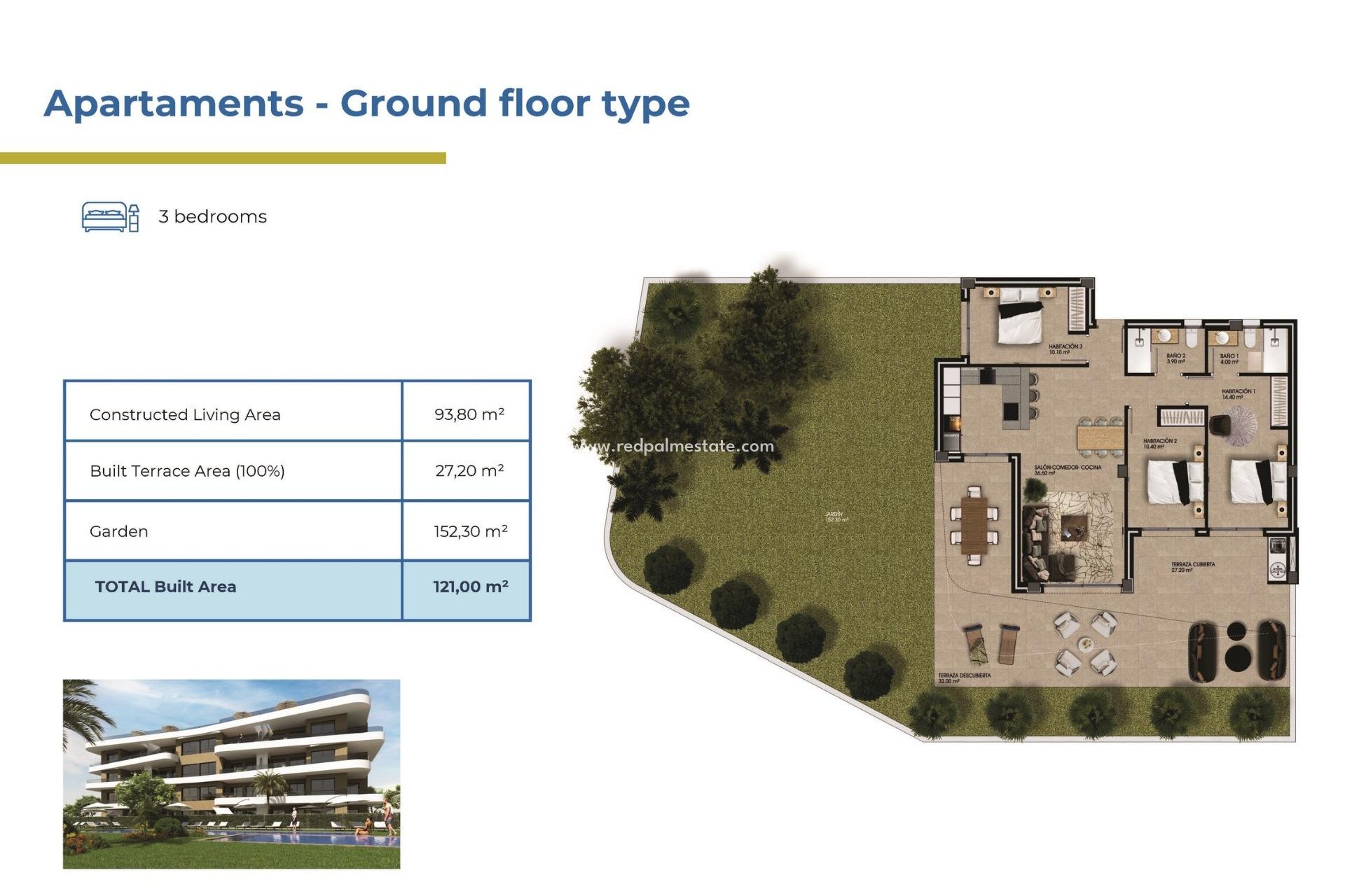 Nieuwbouw Woningen - Appartement -
Orihuela Costa - La Ciñuelica