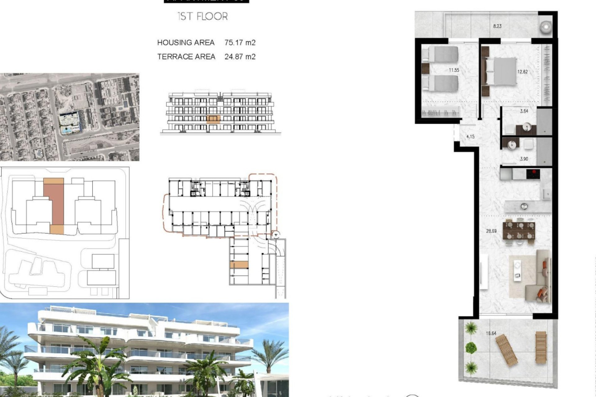 Nieuwbouw Woningen - Appartement -
Orihuela Costa - Lomas de Cabo Roig