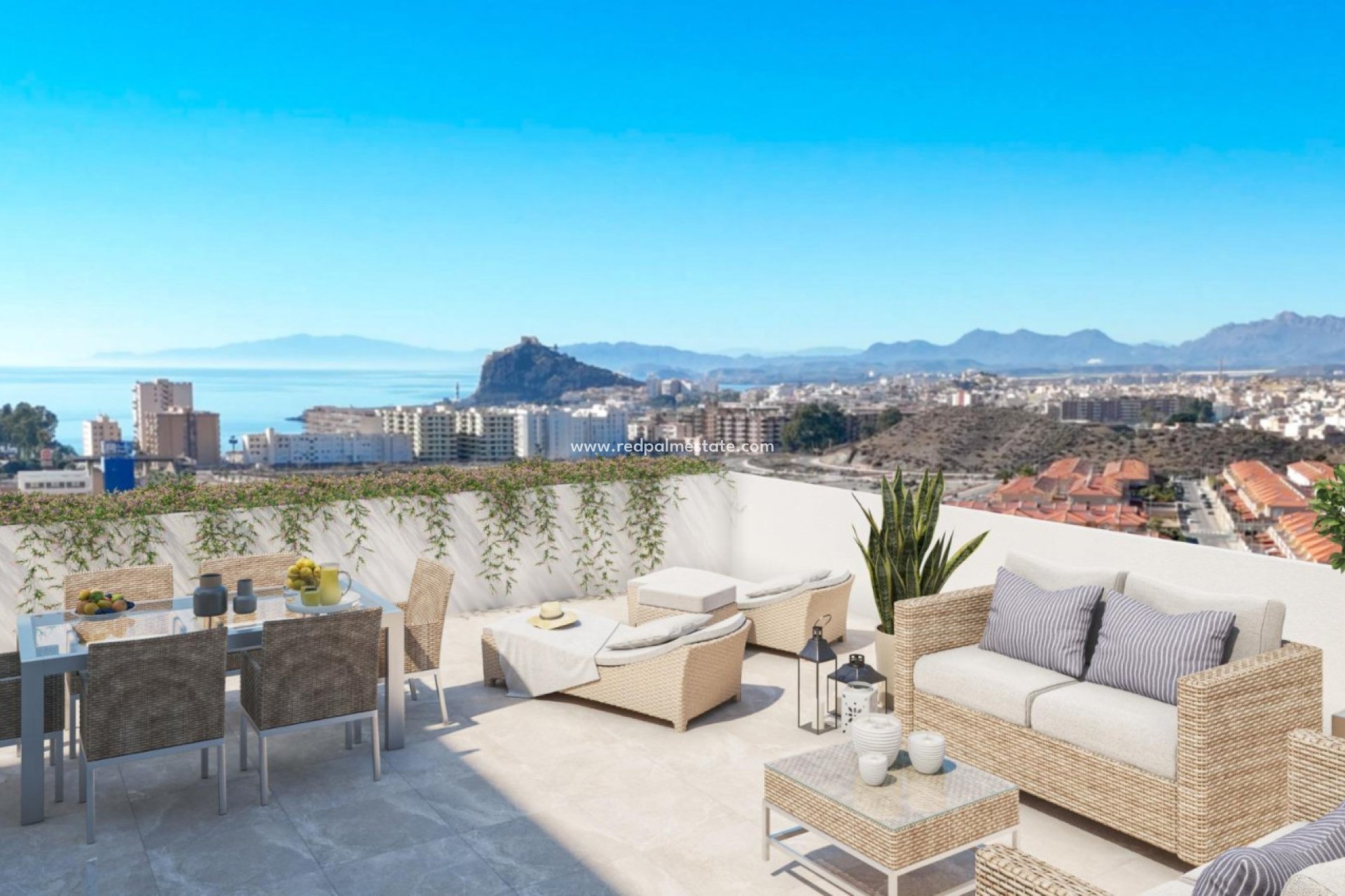 Nieuwbouw Woningen - Appartement Penthouse -
Aguilas - El Hornillo