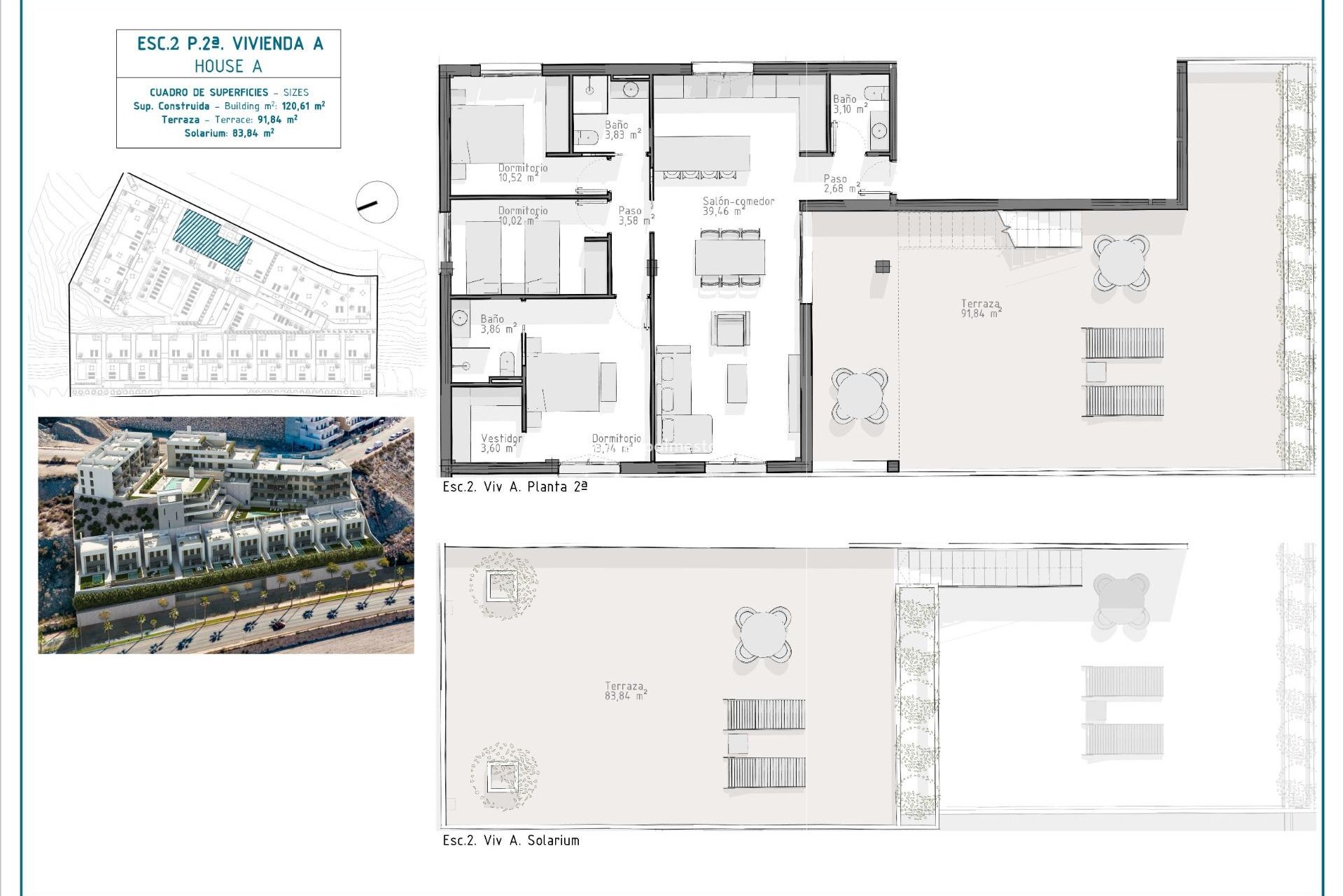 Nieuwbouw Woningen - Appartement Penthouse -
Aguilas - El Hornillo